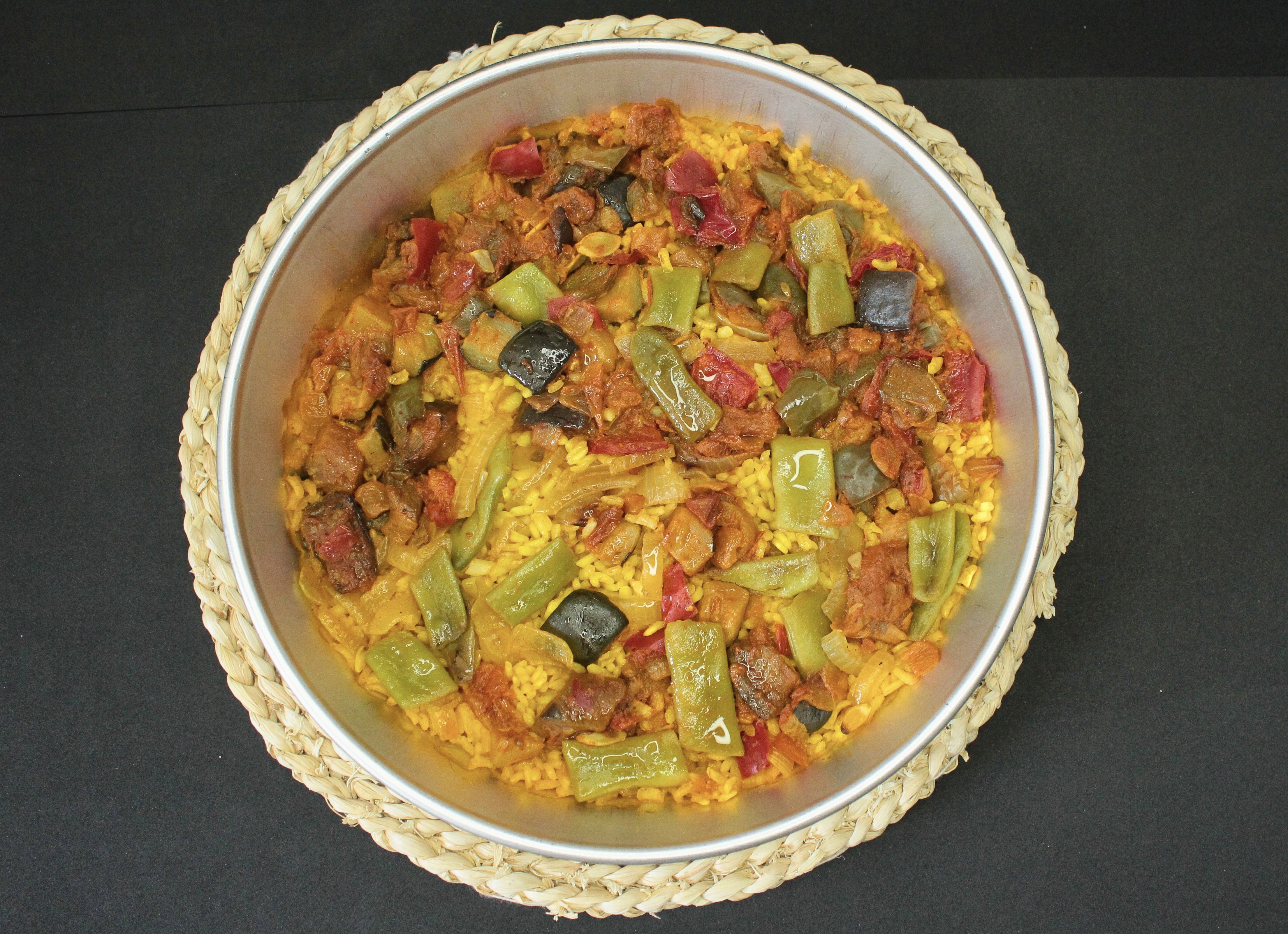 Arroz de verduras de la huerta